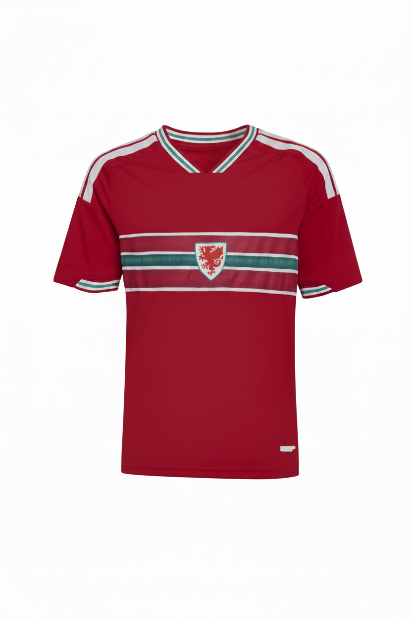Gales 2026 Local Camiseta - Juvenil