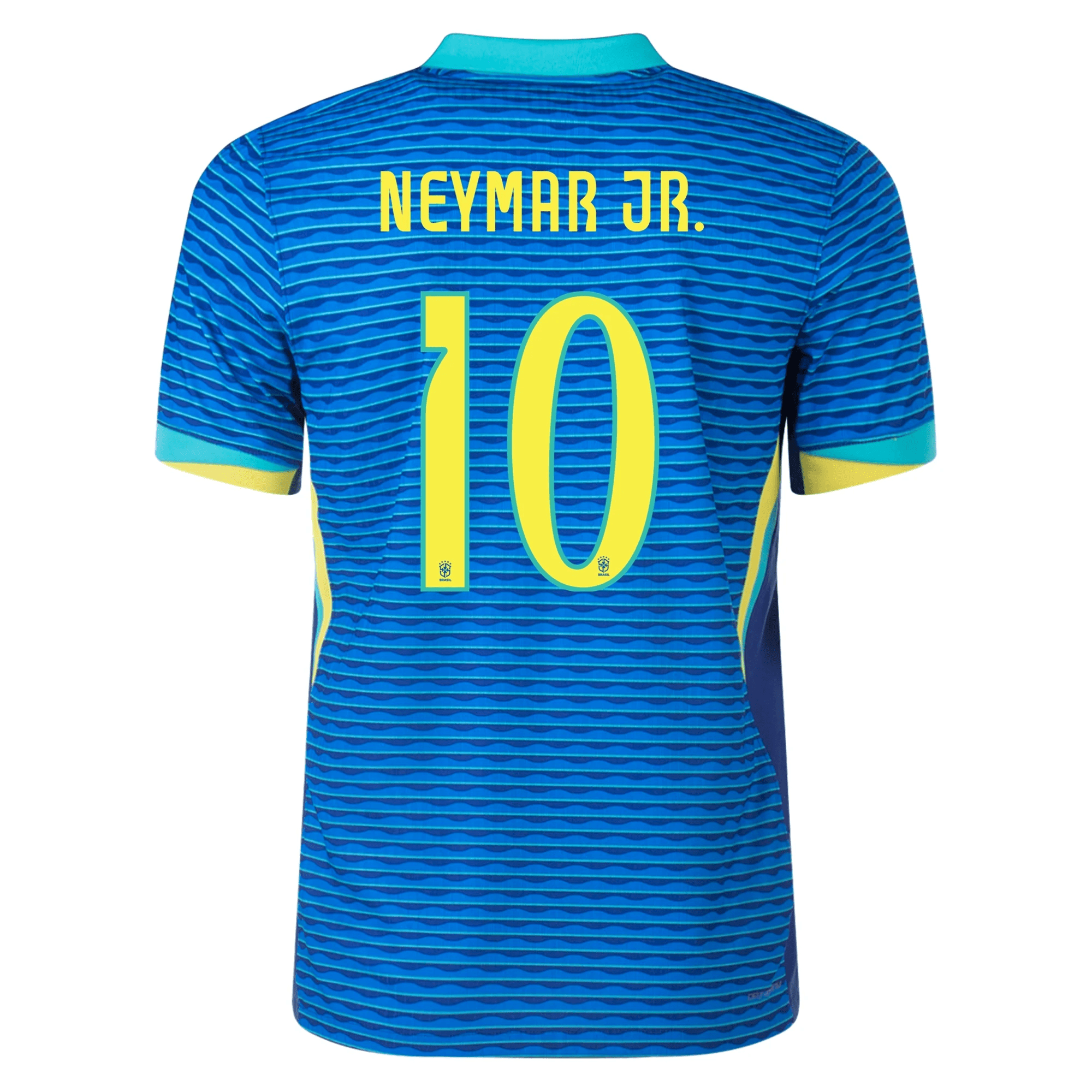 N Camiseta Visitante Auténtica Brasil NJR 24/25 (Soar/Amarillo Dinámico)