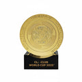 F Club Copa Mundial 2025 122mm Trofeo Réplica con Caja de Exhibición