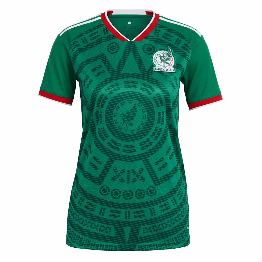 México 2026 Auténtica Local Camiseta - Mujer