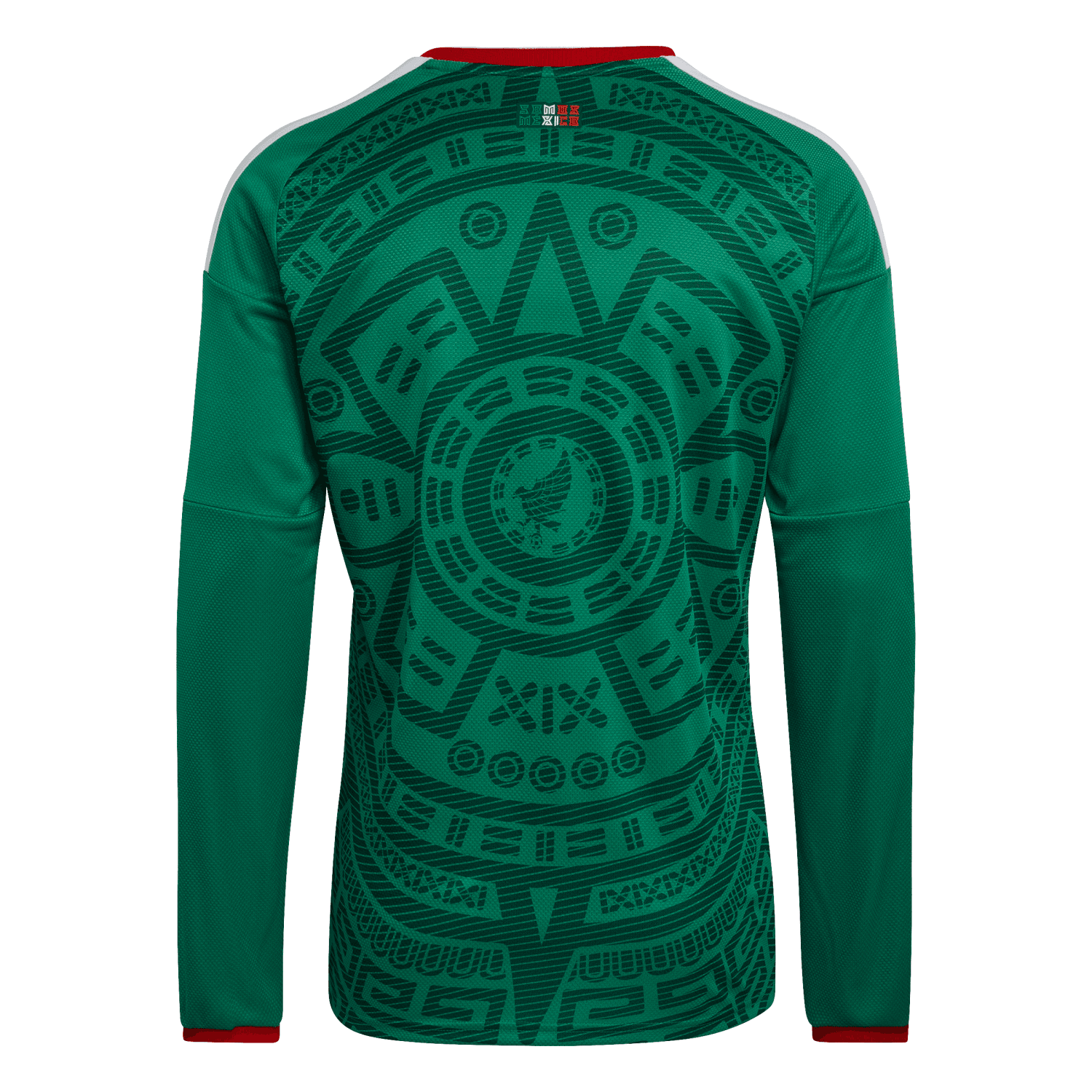 México 2026 Auténtica Local Manga Larga Camiseta - Hombre
