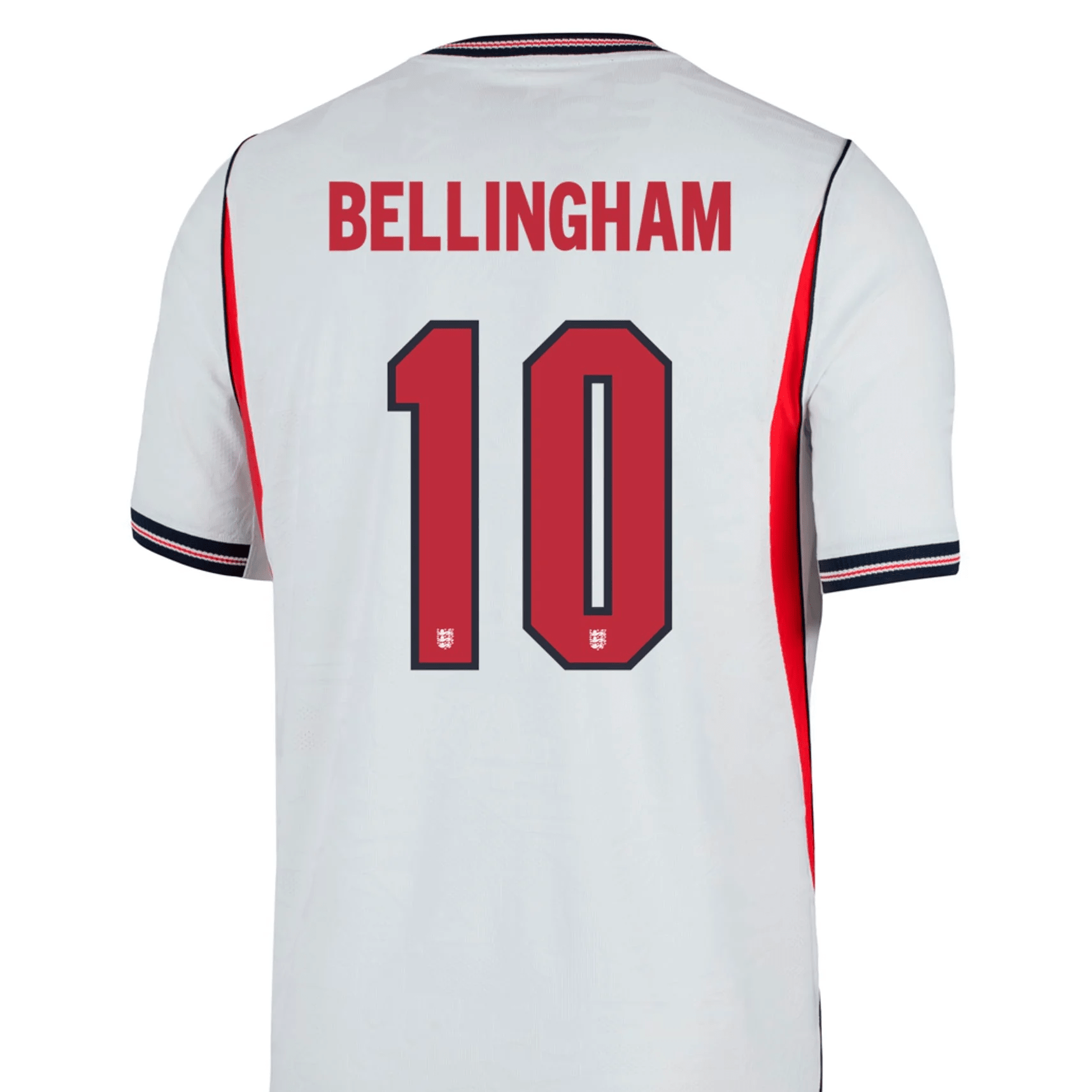 N Camiseta Local Auténtica Match Inglaterra Jude Bellingham 2026 para Hombre (Blanco)
