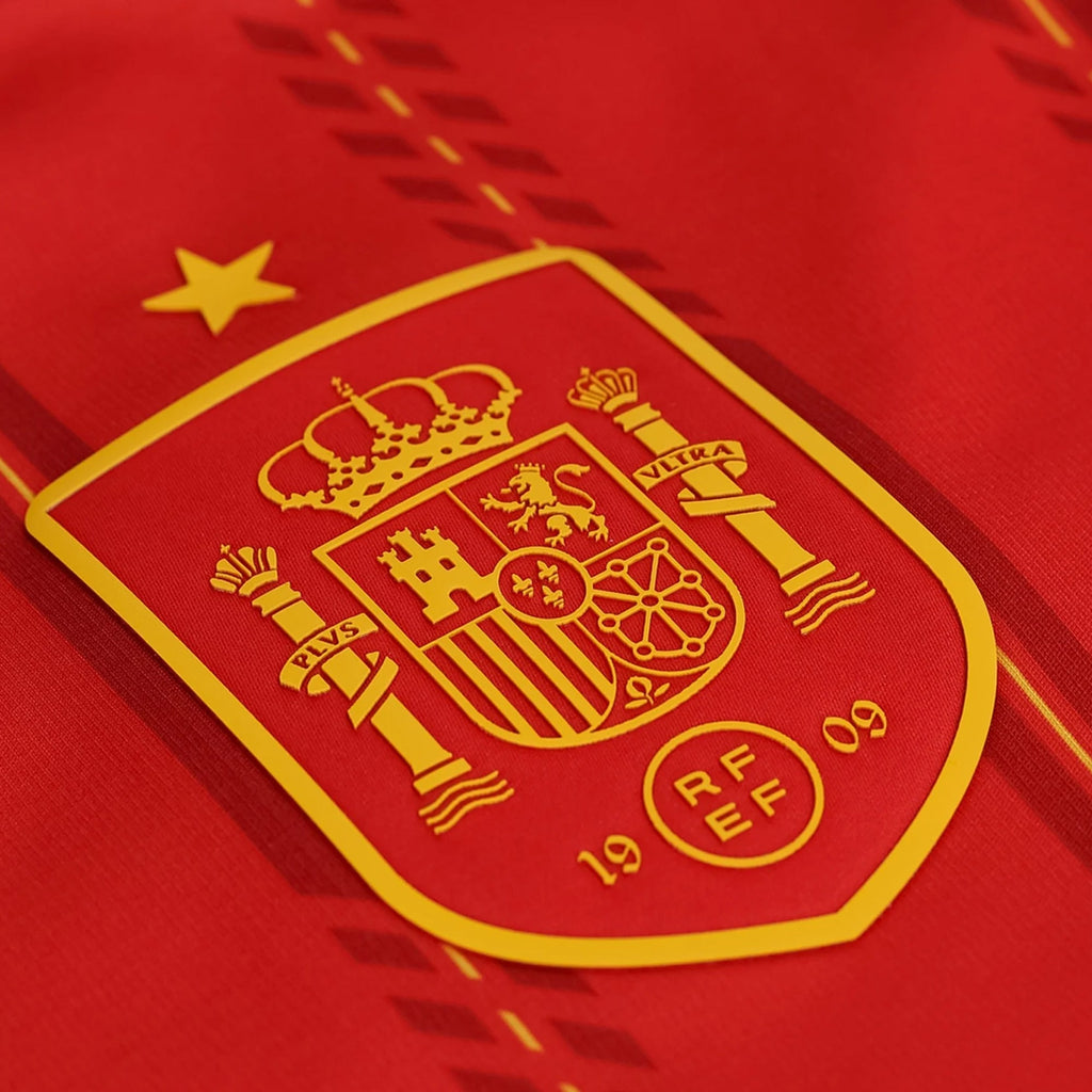 a Camiseta Local Copa Mundial Lamine Yamal España 2026 para Hombre (Rojo Intenso)